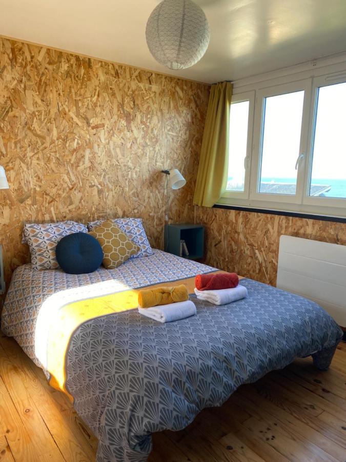 Aster - Apt 2/4 Personnes - Vue Mer Woignarue Eksteriør bilde